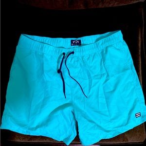 Blue Billabong swim trunks. Xxl